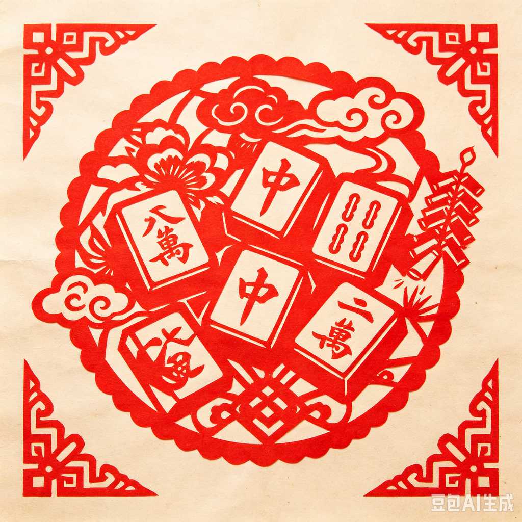 hand carved mahjong tiles